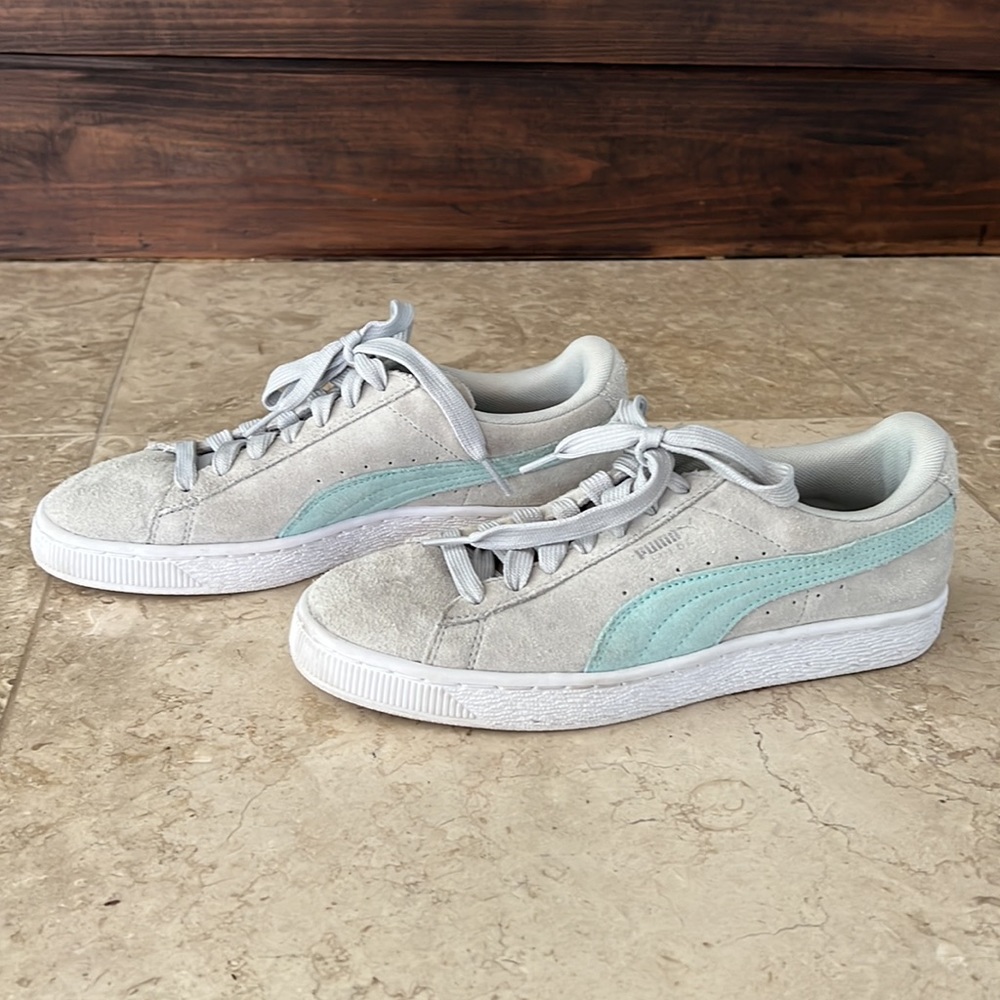 Puma 8.5M Suede Classic Sneaker Glacier Grey - Island Paradise